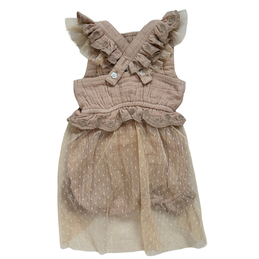 Dreamers Romper - Thé au Lait