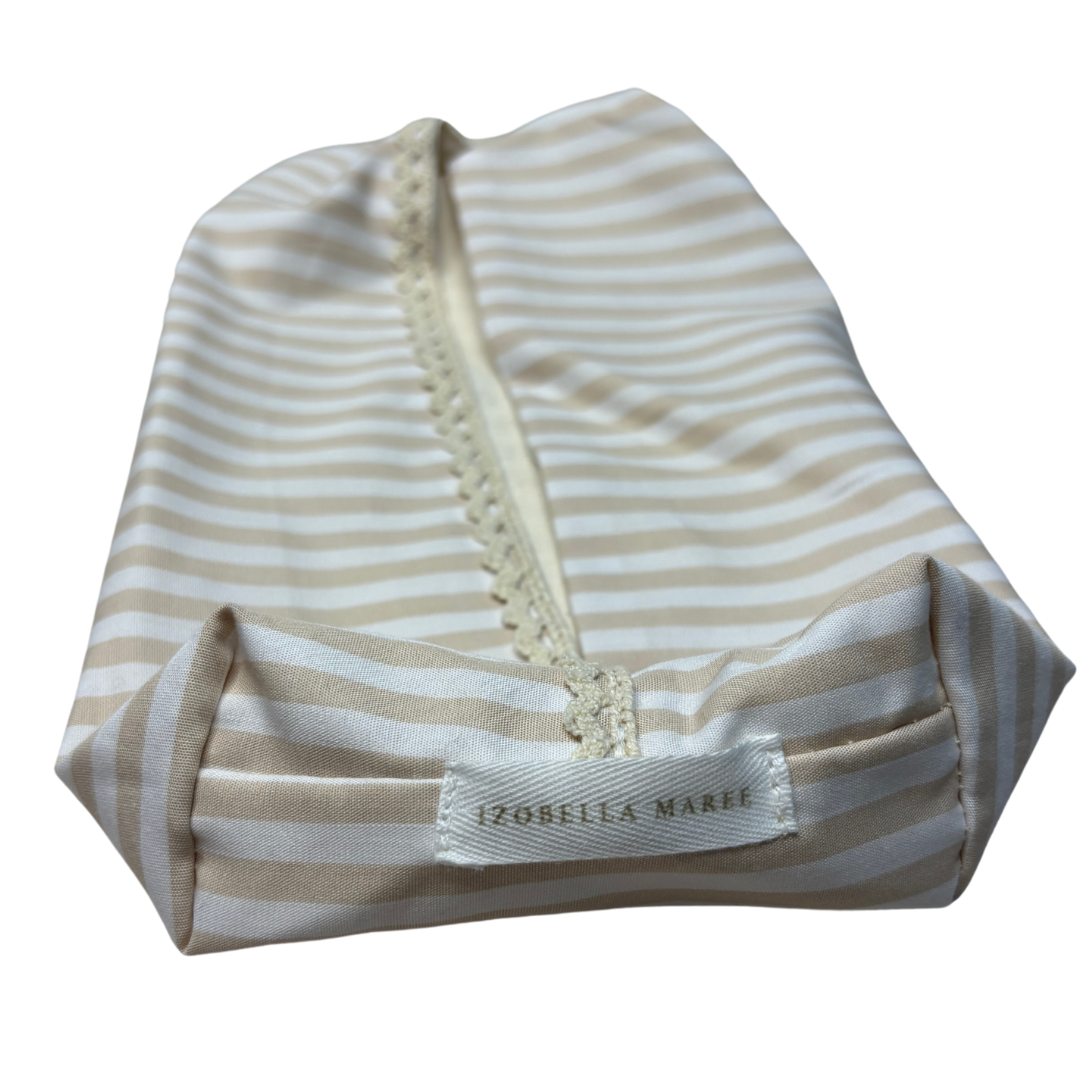 Baby Wipe Cover, Sand Stripe