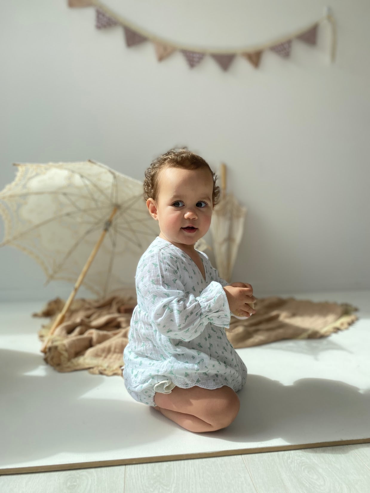 Dreamers Wrap Blouse, Petite Fleur