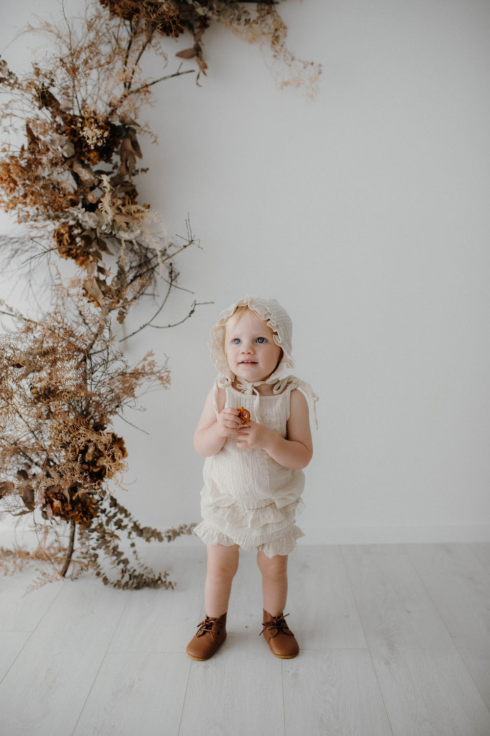 Baby Blanket, Baby Play Mat, Baby Clothes, Organic, Cotton Muslin, Baby Gift, Bonnet, beige, natural, cotton, cotton muslin, muslin, baby romper, cream, singlet.
