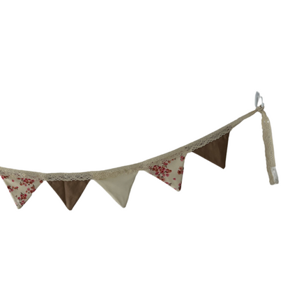 Bunting Petite, Beige Fleur