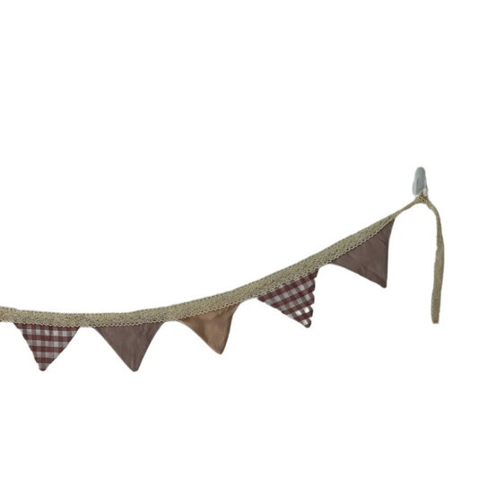 Bunting, Pink Gingham