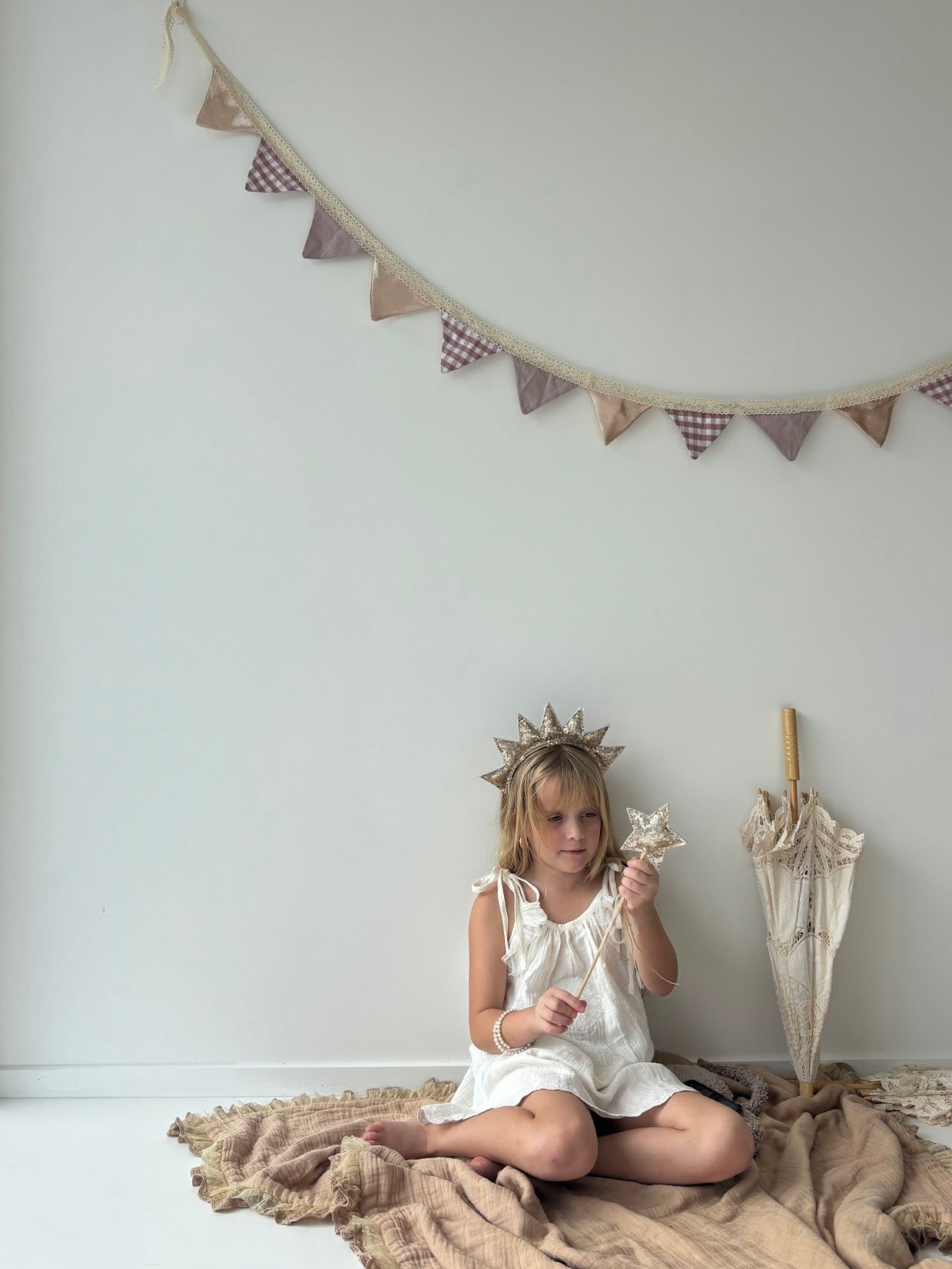 Bunting, Pink Gingham