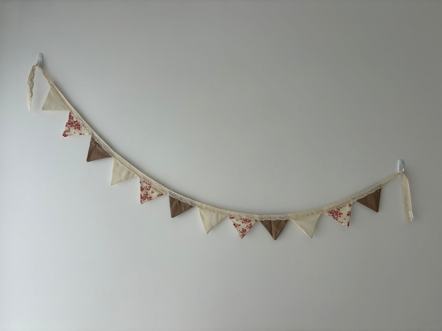 Bunting Petite, Beige Fleur